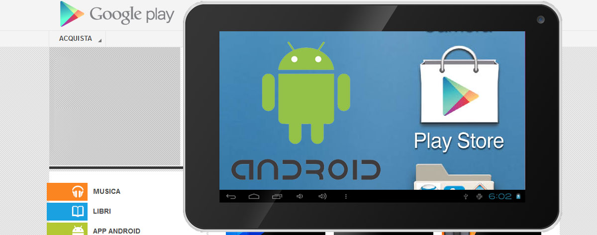 Installazione Google Play Store